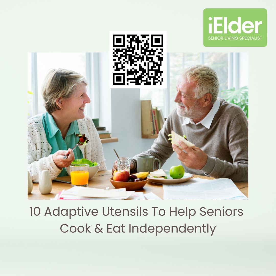 10 Adaptive Utensils To Help Seniors Cook & Eat Independently