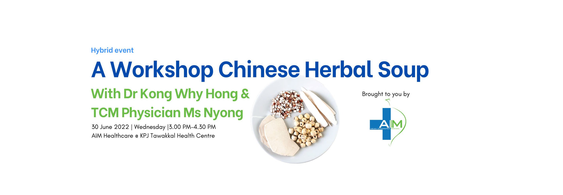 A Workshop Chinese Herbal Dessert