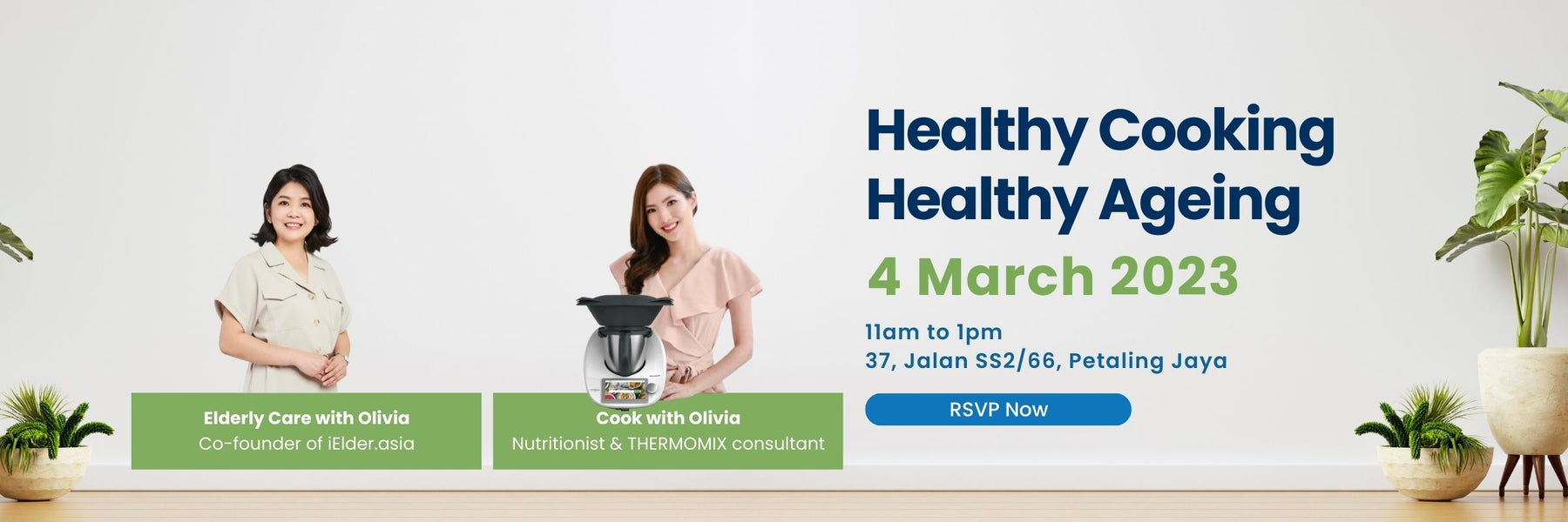[Soft Opening Event] Healthy Cooking, Healthy Ageing