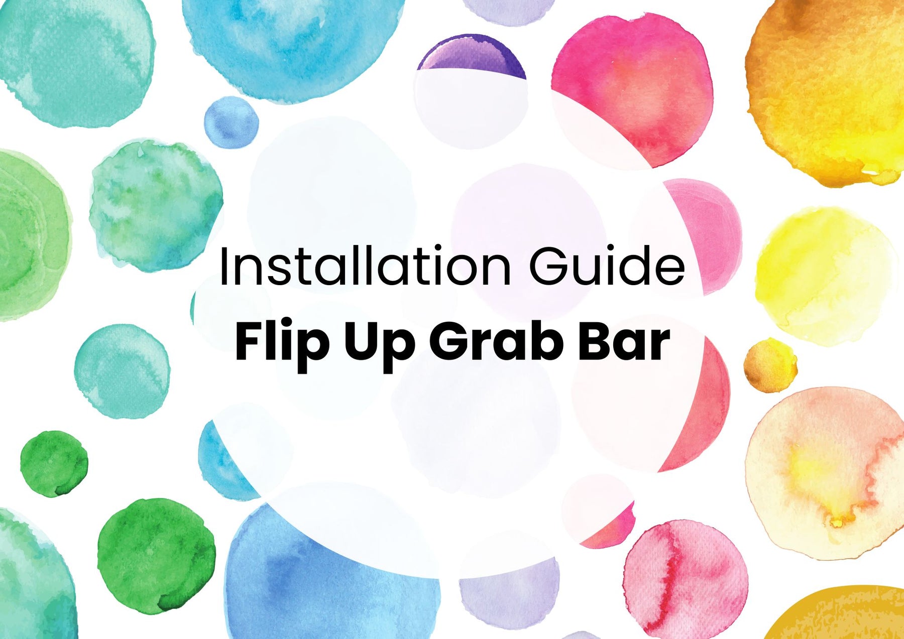 Installation Guide on Flip Up Grab Bar