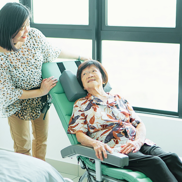 Kawamura lightweight wheelchair for elderly care in Malaysia — aircraft-grade aluminum, easy to push, safe non-toxic materials