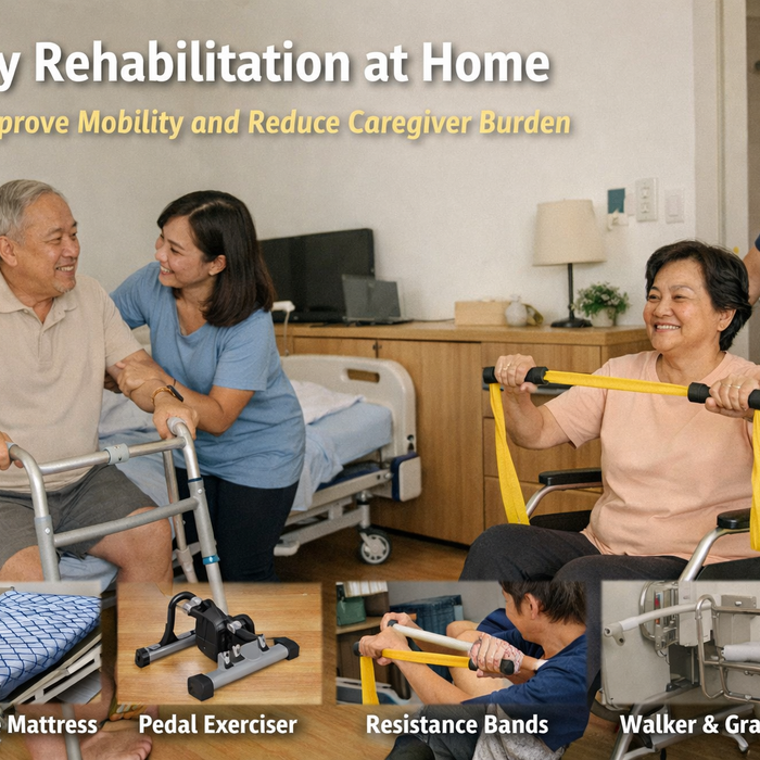 Elderly Rehabilitation at Home: How to Improve Mobility and Reduce Caregiver Burden