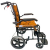 Kerusi Sorong Aluminium Ringan Oren 18"
