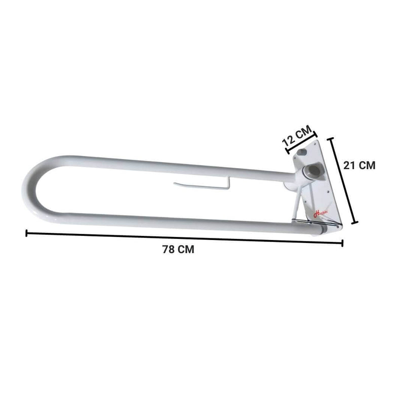 翻转式折叠支撑扶手