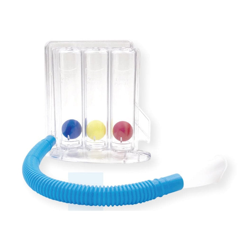 Nemo Incentive Spirometer 3 Ball Respiratory Exerciser ( 1 box ) [ 600ml-900ml-1200ml/Sec