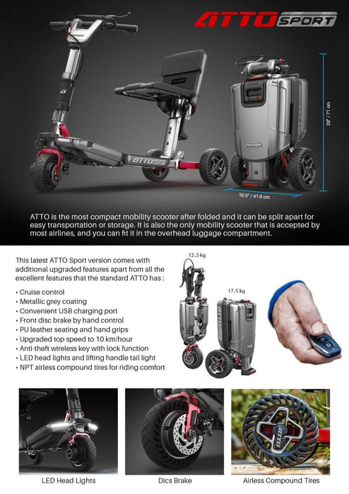 Sport Mobility Scooter | ATTO