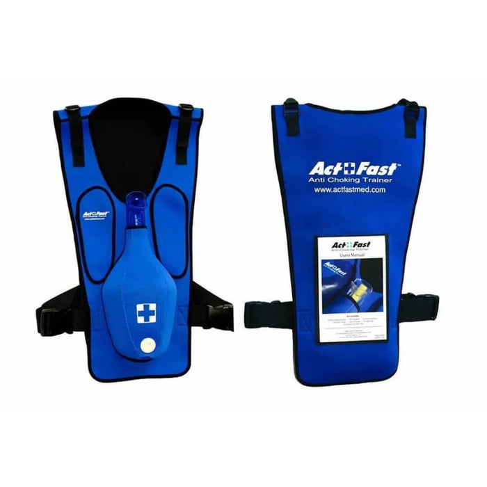 Act+Fast Anti-Choking Trainer Single Blue