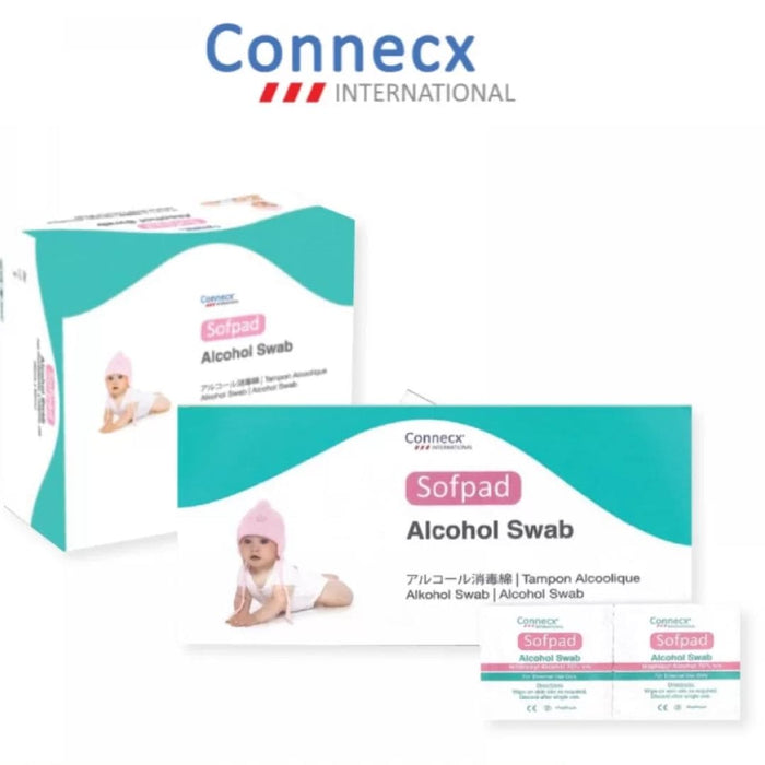 Alcohol Swab Pad 75% Alcohol Wipes |  Sofpad (100pcs/box) [EXP: 30 NOV 2026]