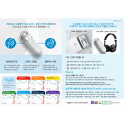  hearing aid transmitter that works with wireless earphones, offering clear and amplified sound for users