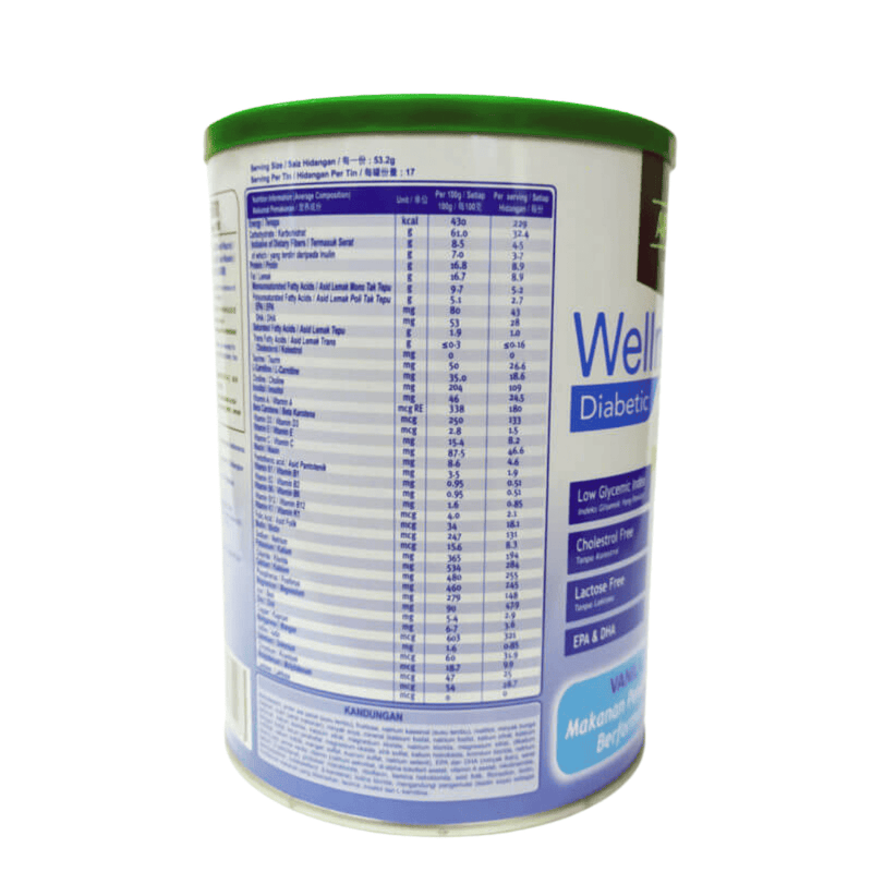 Milk powder for diabetic patient