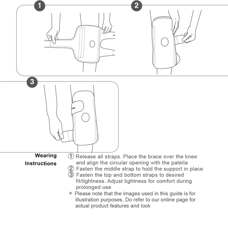 膝关节支点固定双夹板稳定器 KB30 | BRACOO 