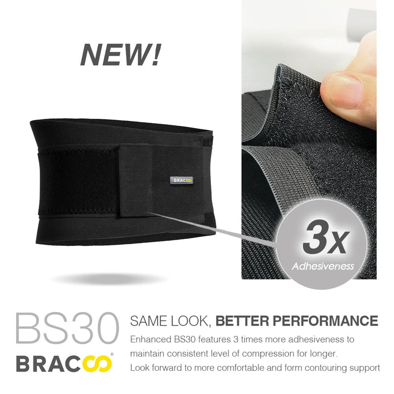 BRACOO 腰部支点支撑带 ComfyFit BS30（带夹板） 