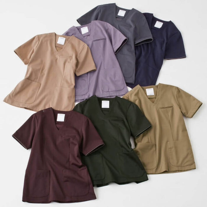 Womens: Jersey scrub tops LUXE (Random Colour) | Classico