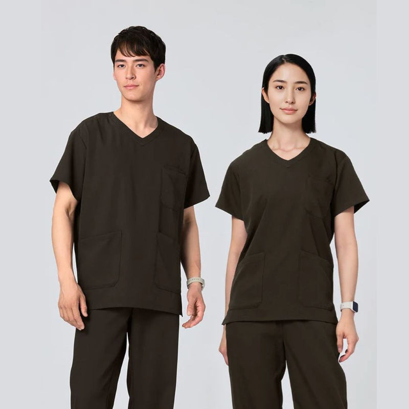 Unisex PACK Daily Essential Scrub Top - Classico | Comfortable, Durable, Everyday Medical/Clinic Uniform