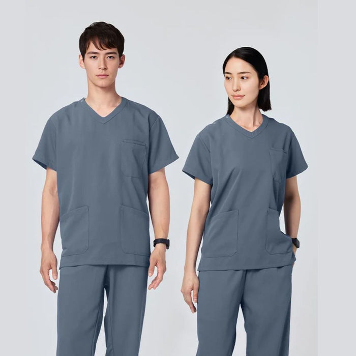 Unisex PACK Daily Essential Scrub Top - Classico | Comfortable, Durable, Everyday Medical/Clinic Uniform