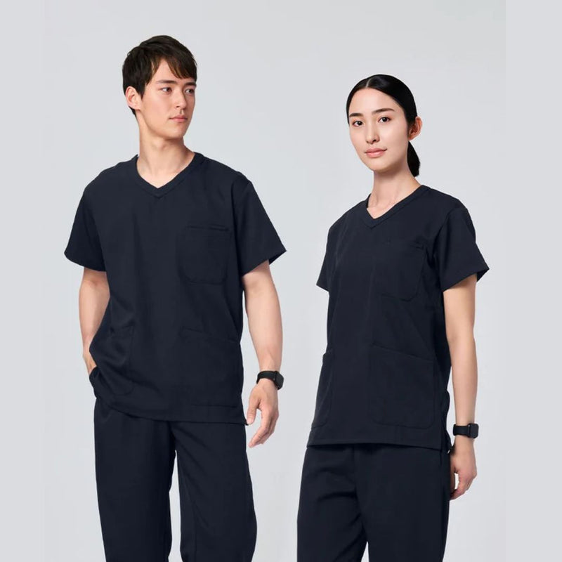 Unisex PACK Daily Essential Scrub Top - Classico | Comfortable, Durable, Everyday Medical/Clinic Uniform