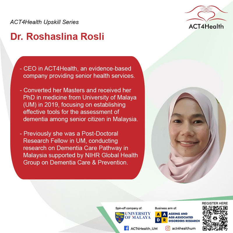 Comprehensive Memory Assessment (Dementia)Training (Online) | Act4Health