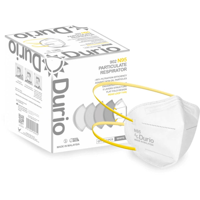 Durio 902 N95 Particulate Respirator - (40 Pcs)