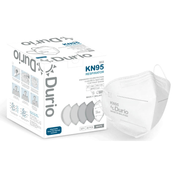 Durio 903 KN95 Respirator -Ear loop