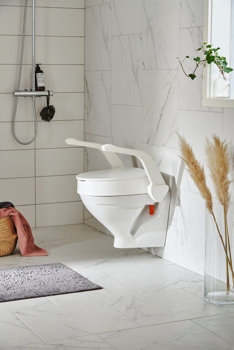 My-Loo Tetap 10 cm, dengan tempat letak tangan | Etac My-Loo 