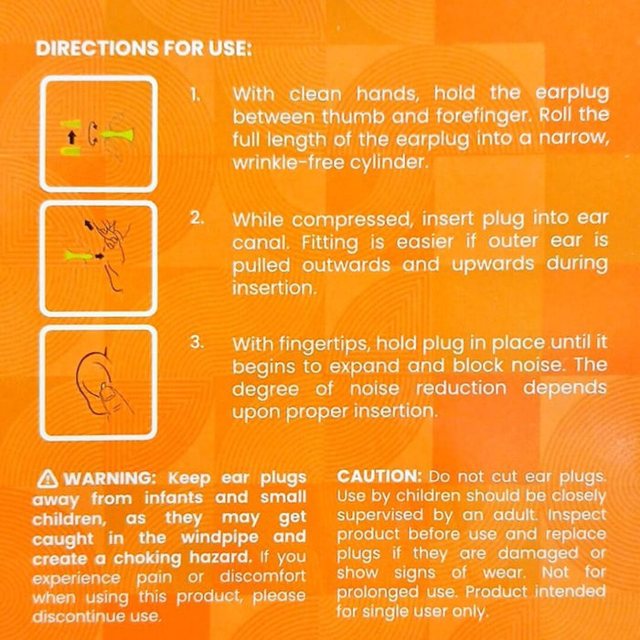 Ear Plugs 2 Pairs | EVIN