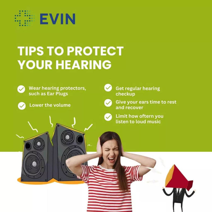 Ear Plugs 2 Pairs | EVIN