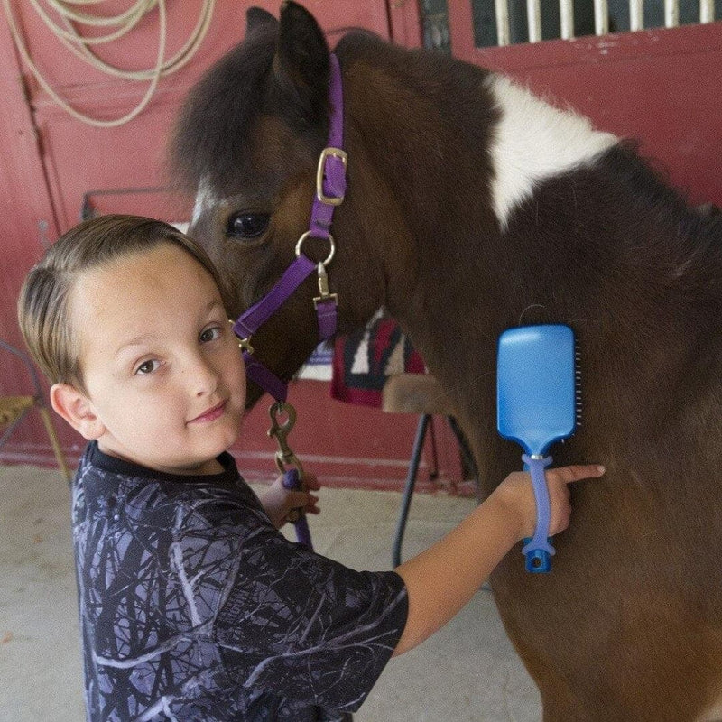 EazyHold 蓝色两件装 5 1/4 英寸 - 通用袖口，硅胶自适应握力辅助器