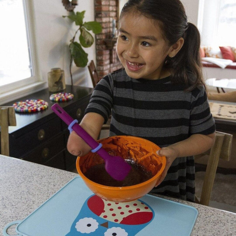 EazyHold 蓝色两件装 5 1/4 英寸 - 通用袖口，硅胶自适应握力辅助器