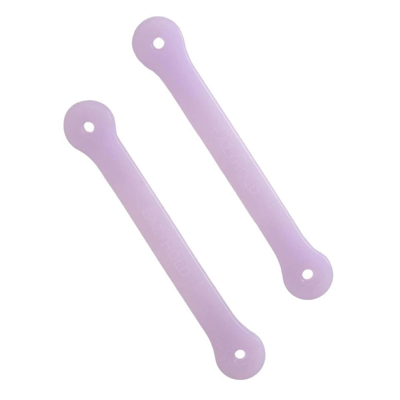 EazyHold Lavender Two Pack 5 1/4" - Universal Cuff, Silicone Adaptive Grip Aid