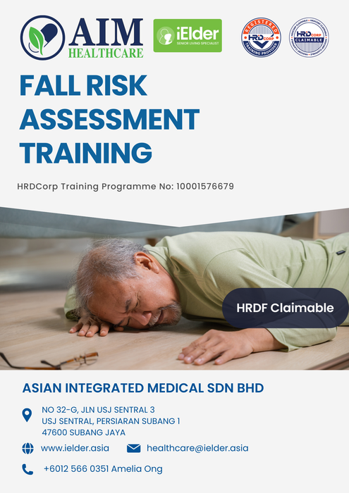 [HRD Corp Claimable] ACT4Health Falls Risk Assessment Training among Senior Care Home Caregiver  (14 August 2025)
