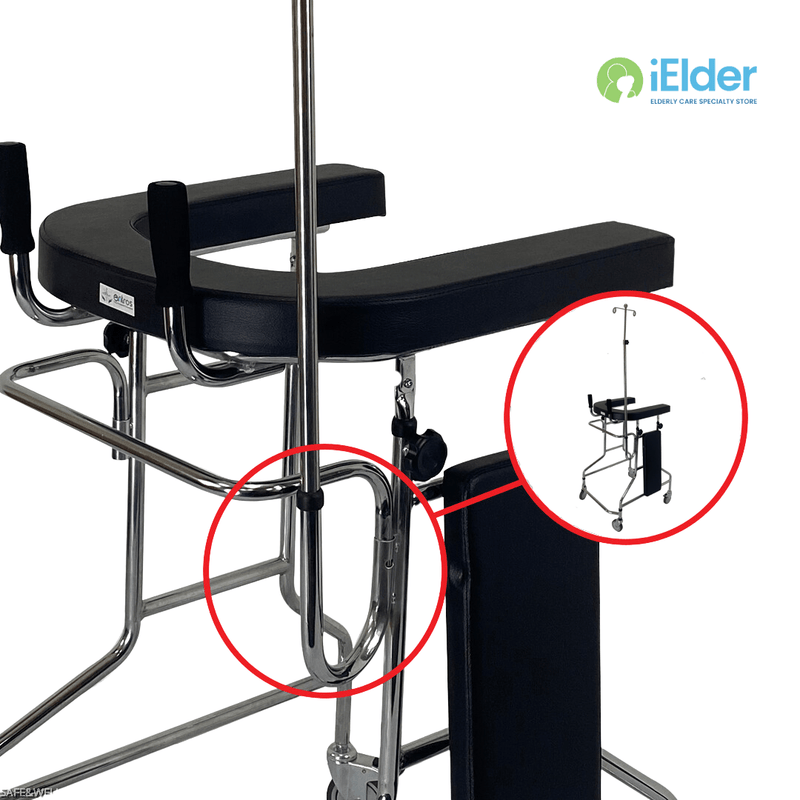 带手柄折叠式自动助行车