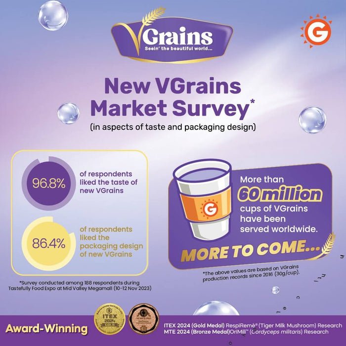 VGrains Sachet in Box 360g (12x30g) | GoodMorning