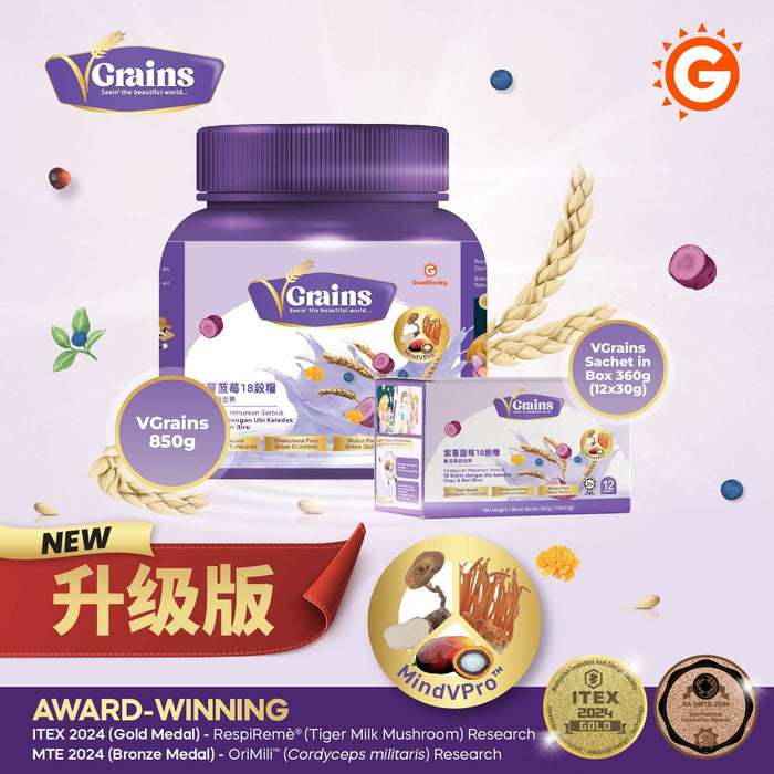 VGrains Sachet in Box 360g (12x30g) | GoodMorning
