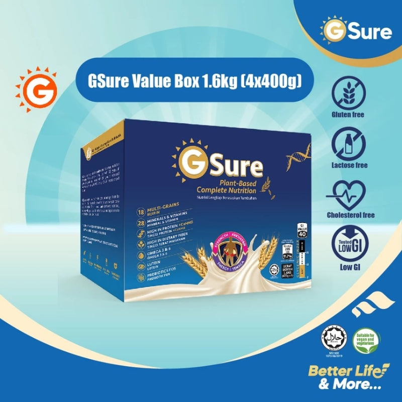 Kotak Nilai GSure 1.6kg (4x400g) | Selamat Pagi 