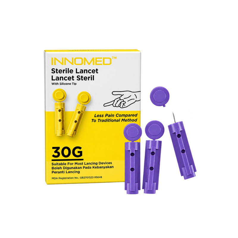 Innomed Sterile Twist Lancets 30G – 50 Pieces