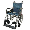 Kerusi Roda Boleh Laras Ketinggian KMD-S16-45 Jalur Biru | Kawamura