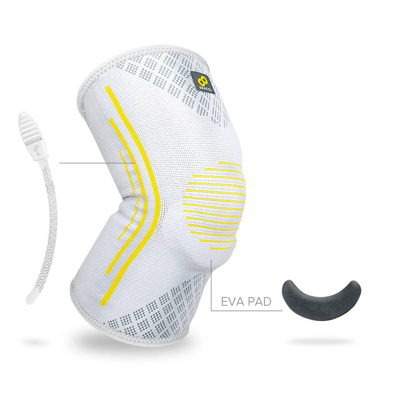 透气人体工学膝关节支撑套（一对）KS91 | BRACOO 