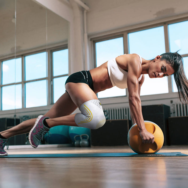 透气人体工学膝关节支撑套（一对）KS91 | BRACOO 