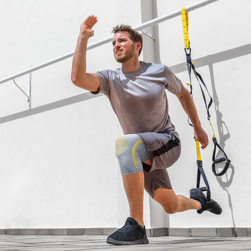 透气人体工学膝关节支撑套（一对）KS91 | BRACOO 