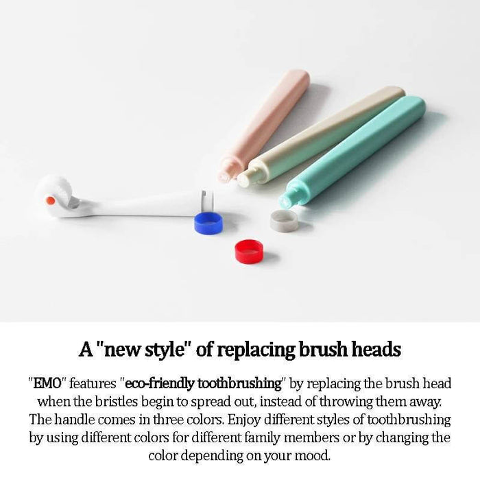 Silver Ion EMO Replacement Roller Brush Head 3pcs | KURUN