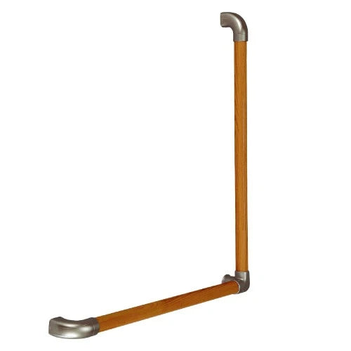 L-Shaped Grab Bar (Brown / Light Brown) | MAZROC