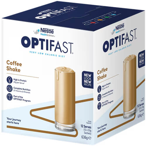 [Pre-Order] OPTIFAST VLCD (Very Low Calorie Diet) Milk Shake (12 x 53g) | Nestle