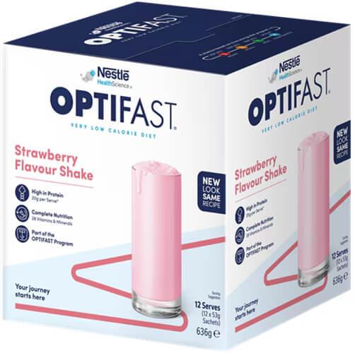 [Pre-Order] OPTIFAST VLCD (Very Low Calorie Diet) Milk Shake (12 x 53g) | Nestle