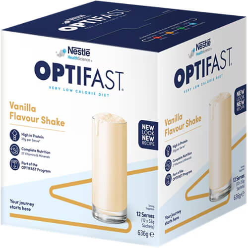 [Pre-Order] OPTIFAST VLCD (Very Low Calorie Diet) Milk Shake (12 x 53g) | Nestle