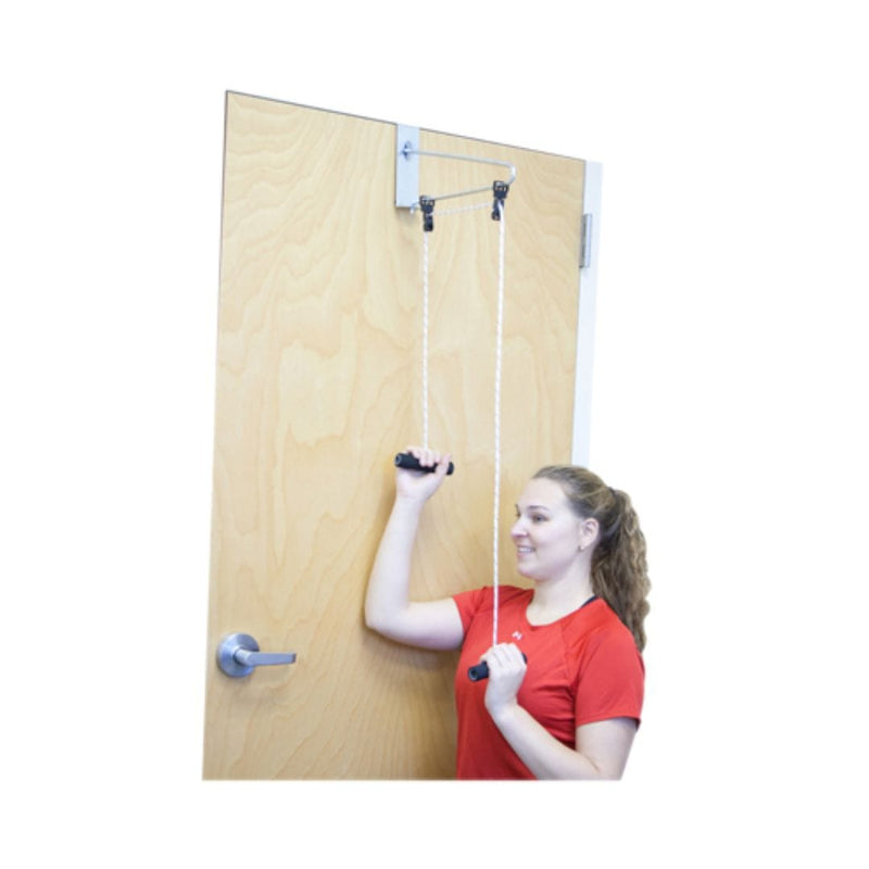 Overdoor Shoulder Pulley - Double Pulley with Door