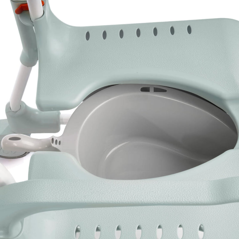 Mobile Pan with Lid and a pair of Bracket | Etac Clean