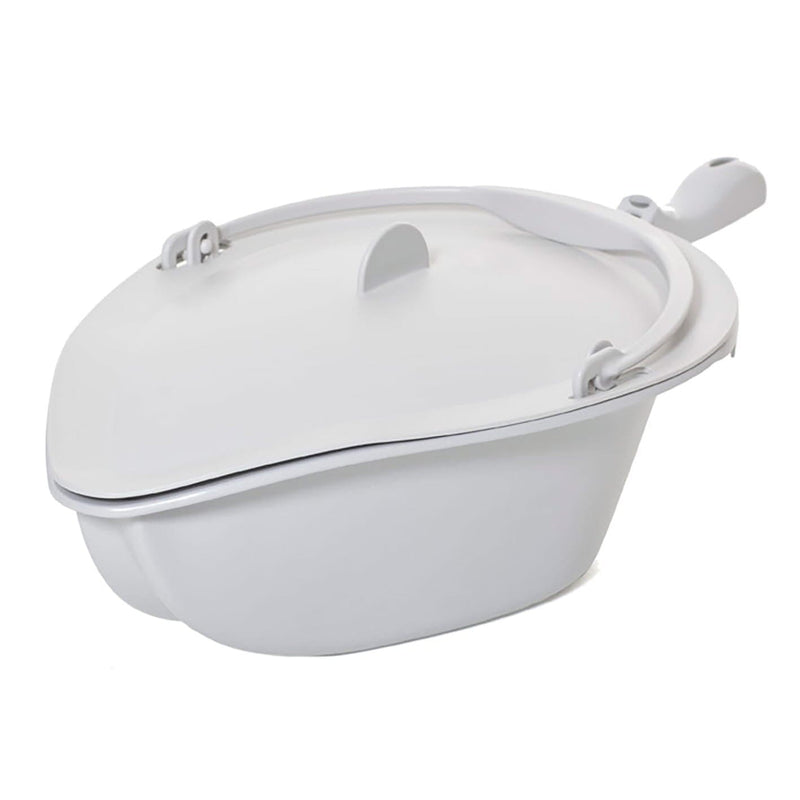 Mobile Pan with Lid and a pair of Bracket | Etac Clean