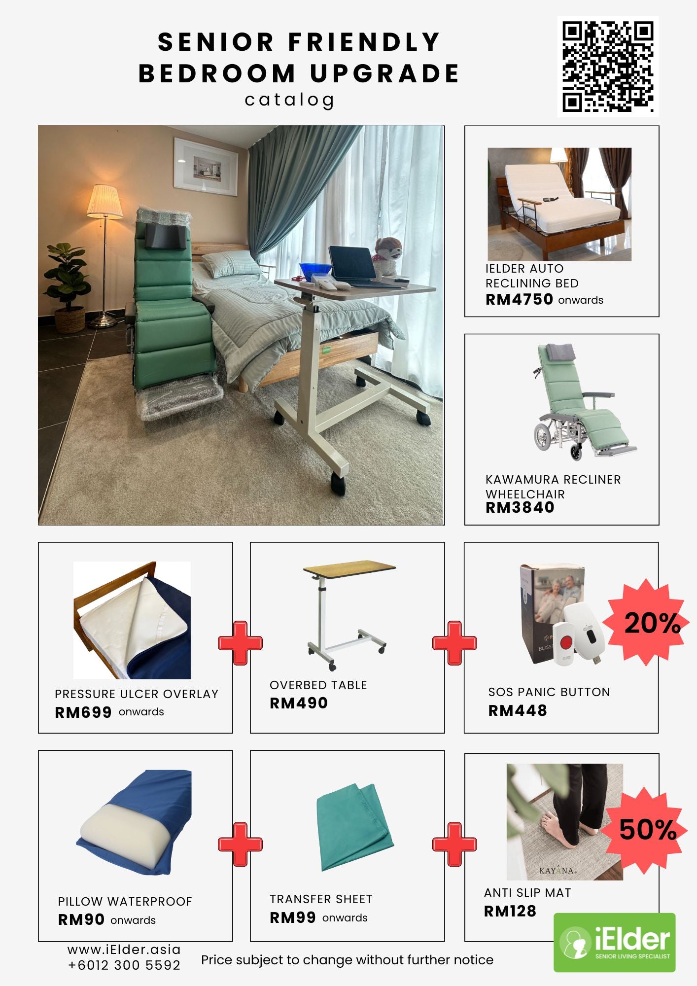 Senior Bedroom Upgrade Offer