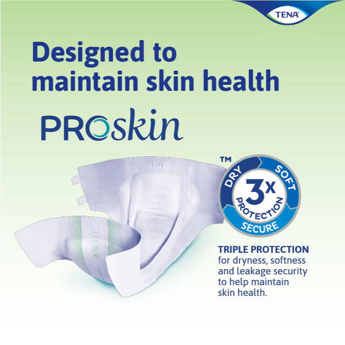 ProSkin Slip Bariatric Super 3XL Adult Diapers (4 bags x 8 pieces) | TENA