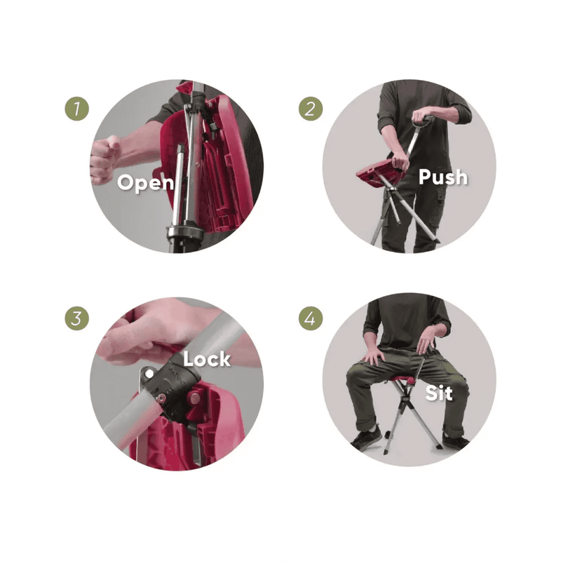 Ta-Da Chair Series 2 Pro Tripod Seat Cane (92cm)